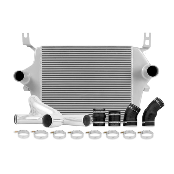 Mishimoto 03-07 fits Ford 6.0L Powerstroke Intercooler Kit w/ Pipes (Silver)