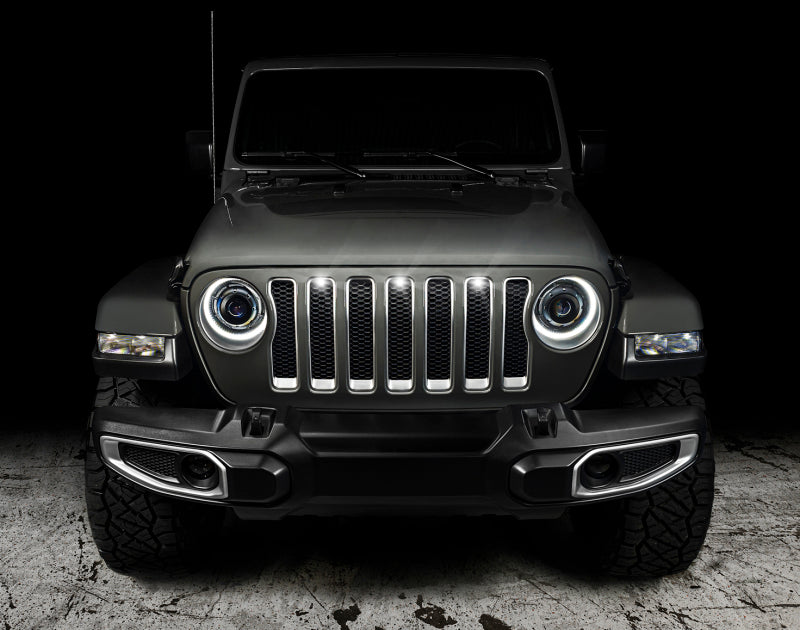 Oracle Pre-Runner Style LED Grille Kit for fits Jeep Wrangler JL - White