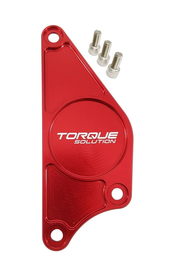 Torque Solution Billet Aluminum Cam Plate (Red): fits Subaru fits BRZ/ fits Scion FR-S 2013+