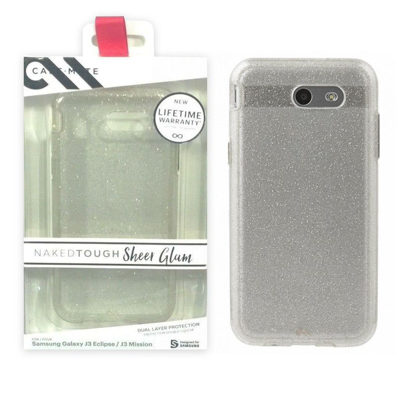 Case-Mate Sheer Glam Naked Tough Cases for Samsung Galaxy J3  - Champagne