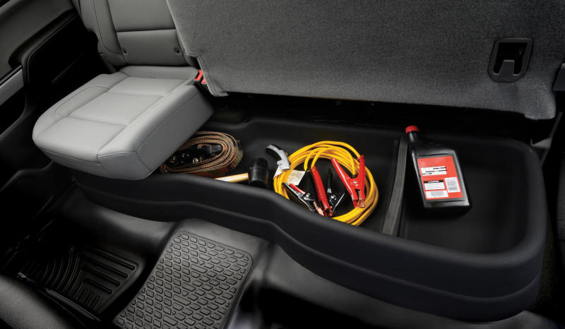 Husky Liners 14-21 fits Toyota Tundra Double Cab Under Seat Storage Box (w/o Factory Subwoofer)