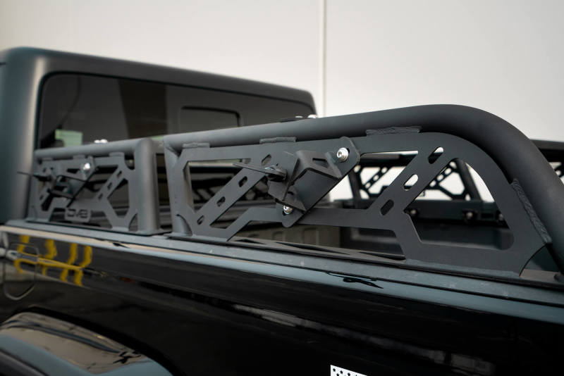 DV8 Offroad 20-22 fits Jeep Gladiator JT / 05-21 fits Toyota Tacoma Overland Bed Rack - 2pc. Adjustable