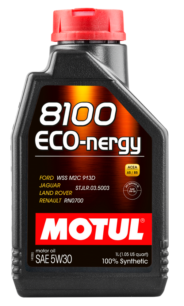 Motul 1L Synthetic Engine Oil 8100 5W30 ECO-NERGY - fits Ford 913C