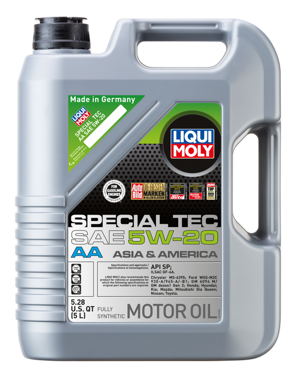 LIQUI MOLY 5L Special Tec AA Motor Oil 5W20
