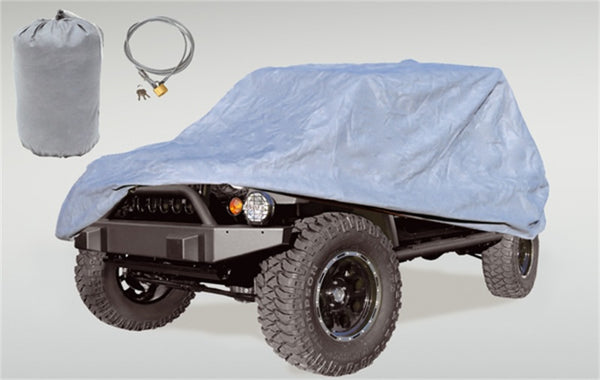 Rugged Ridge Car Cover Kit 07-20 fits Jeep Wrangler JK/JL