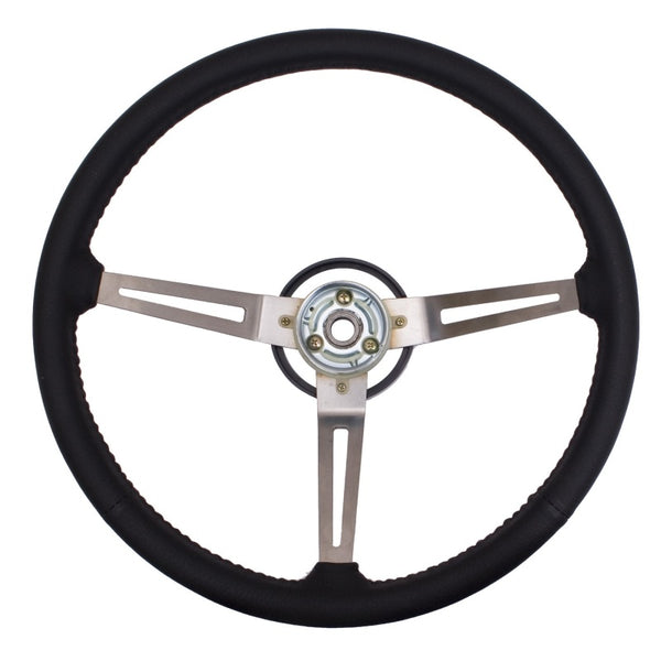 Omix Steering Wheel Leather 76-95 fits Jeep CJ & Wrangler