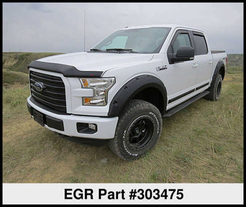 EGR 15+ fits Ford F150 Superguard Hood Shield - Matte (303475)