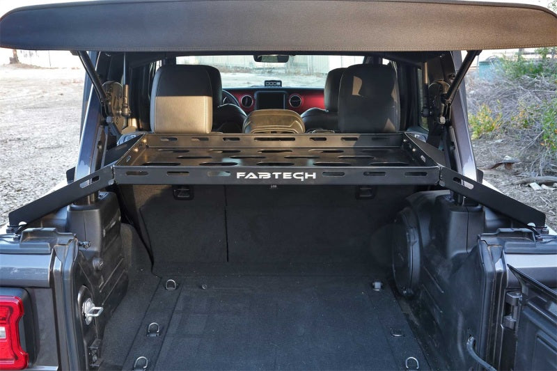 Fabtech 18-21 fits Jeep JL 4WD 4-Door Interior Cargo Rack