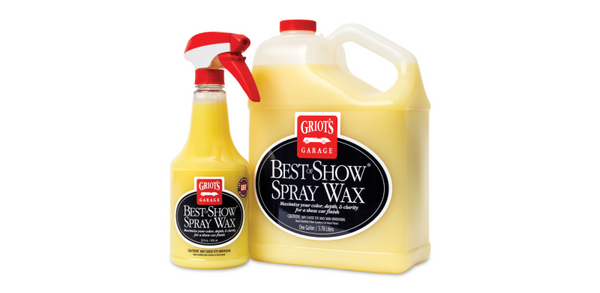 Griots Garage Best of Show Spray Wax - 1 Gallon