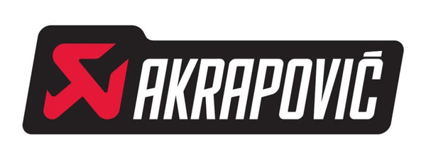 Akrapovic Logo Sticker - Front Adhesive 40 X 11.5 cm