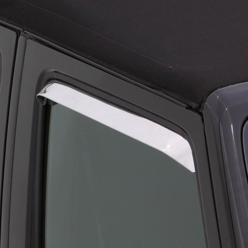 AVS 71-96 fits Chevy G10 Van Ventshade Window Deflectors 2pc - Stainless