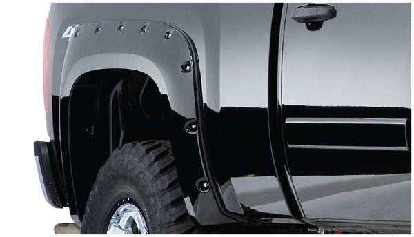 Bushwacker 78-79 fits Ford Bronco Cutout Style Flares 2pc - Black