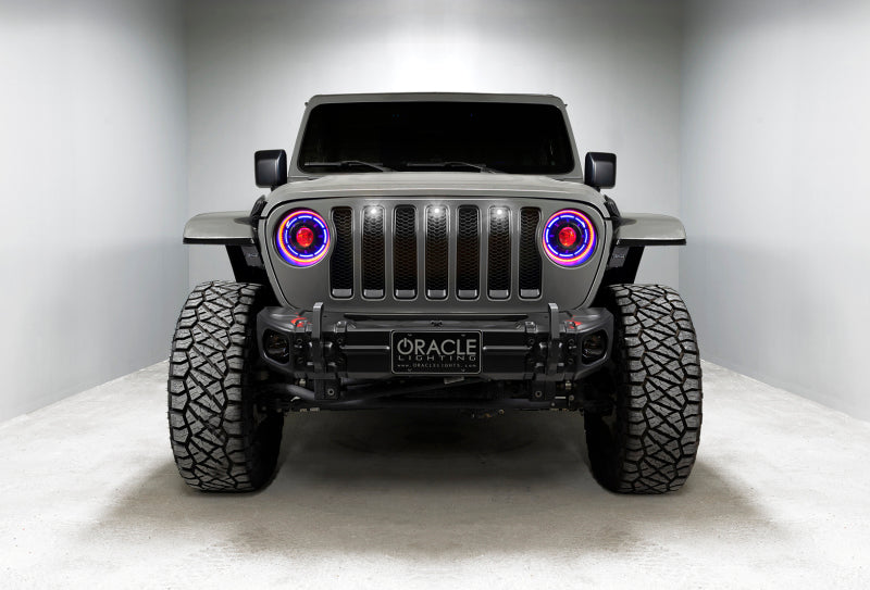 Oracle Pre-Runner Style LED Grille Kit for fits Jeep Gladiator JT - White