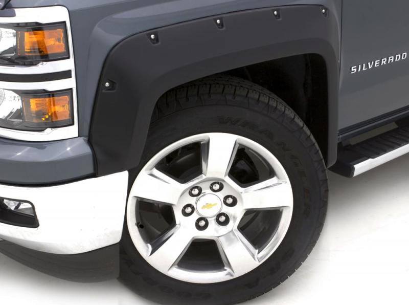 Lund 15-17 fits Ford F-150 RX-Rivet Style Textured Elite Series Fender Flares - Black (4 Pc.)