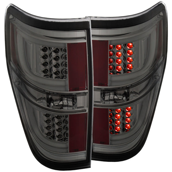 ANZO 2009-2013 fits Ford F-150 LED Taillights Smoke