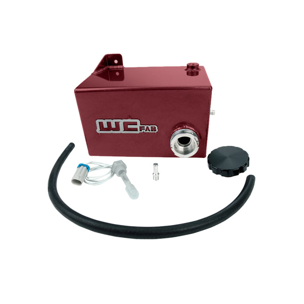 Wehrli 01-06 fits Chevrolet 6.6L LB7/LLY/LBZ Duramax OEM Placement Coolant Tank Kit - WCFab Red
