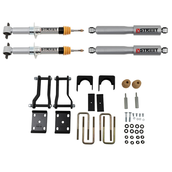 Belltech LOWERING Kit 2019+ fits Ford Ranger 2WD 2in Front/4in Rear