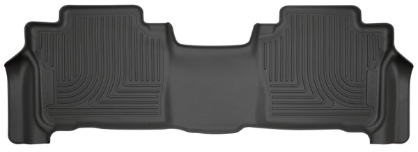 Husky Liners 13-16 fits Lexus LX570 / 13-16 fits Toyota Land Cruiser WeatherBeater 2nd Row Black Floor Liners