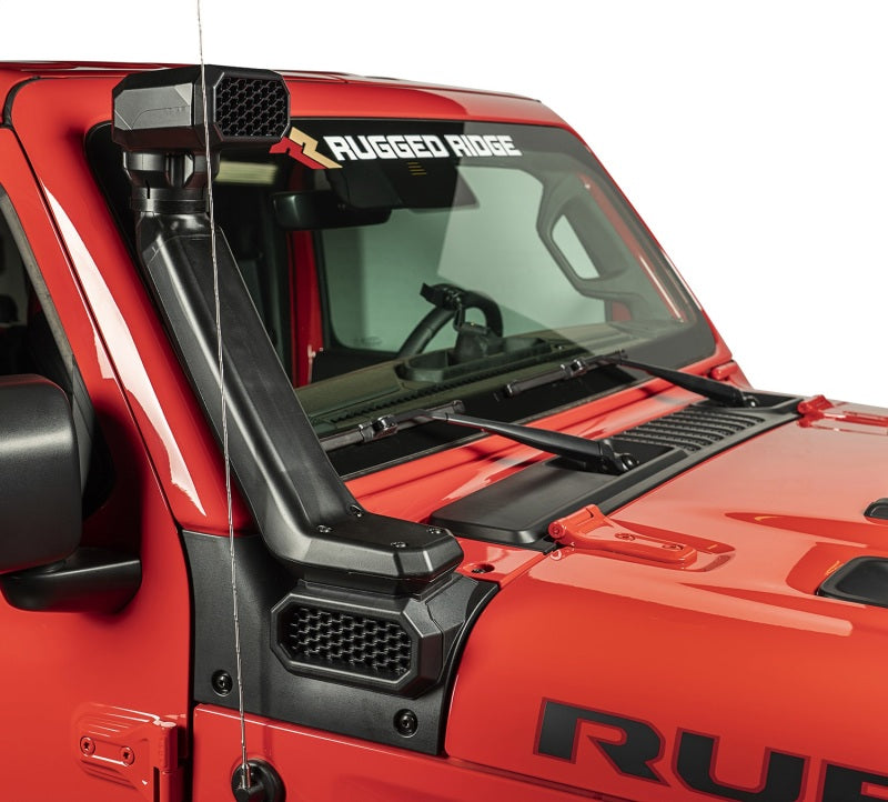 Rugged Ridge AmFib Low/High Mount Snorkel System 18-20 fits Jeep Wrangler JL 2020 JT