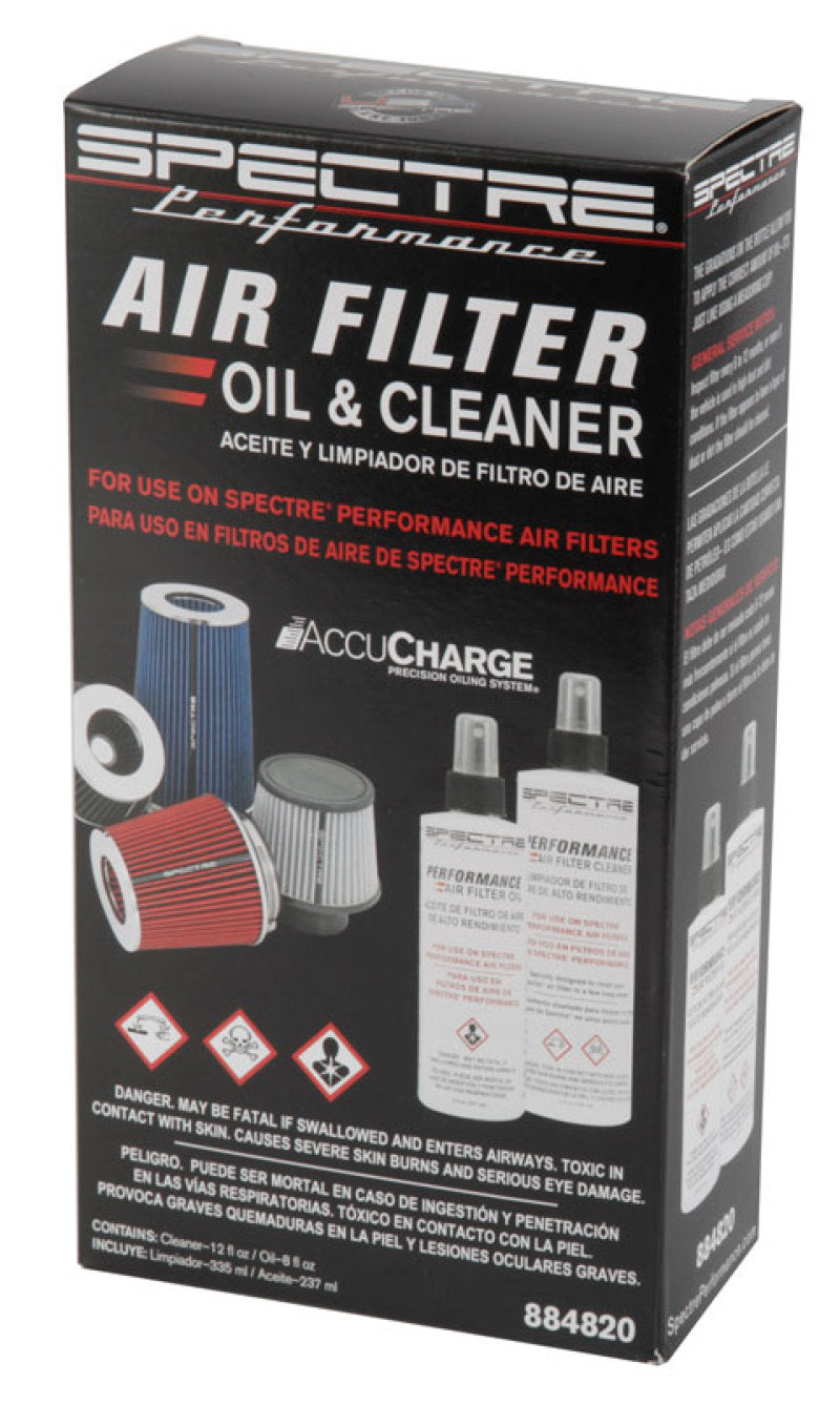 Spectre Accucharge Kit for HPR Filters - Clear