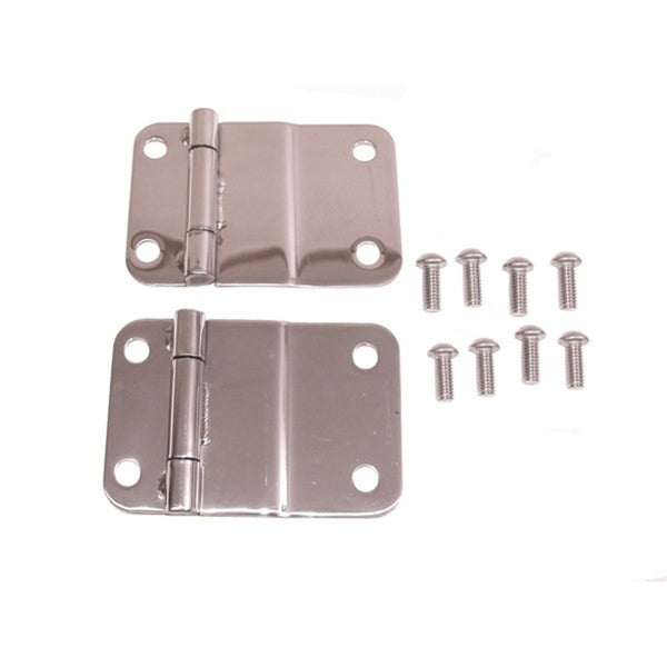 Rugged Ridge 76-86 fits Jeep CJ Stainless Steel Tailgate Hinges