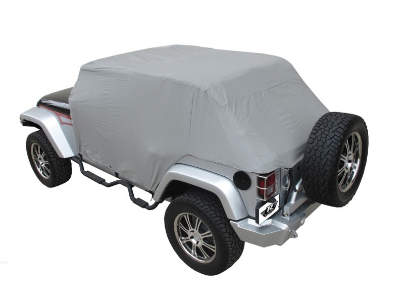 Rampage 2007-2018 fits Jeep Wrangler(JK) Unlimited Cab Cover With Door Flaps - Grey