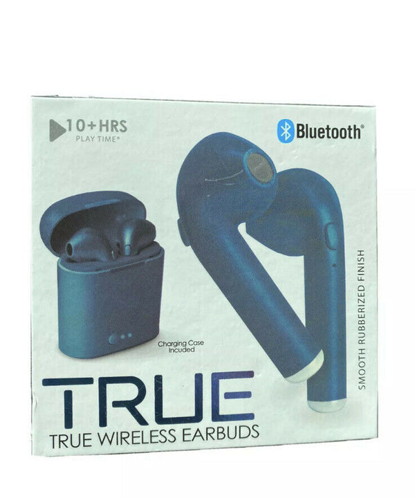 True Wireless Earbuds Bluetooth Blue By Techbits