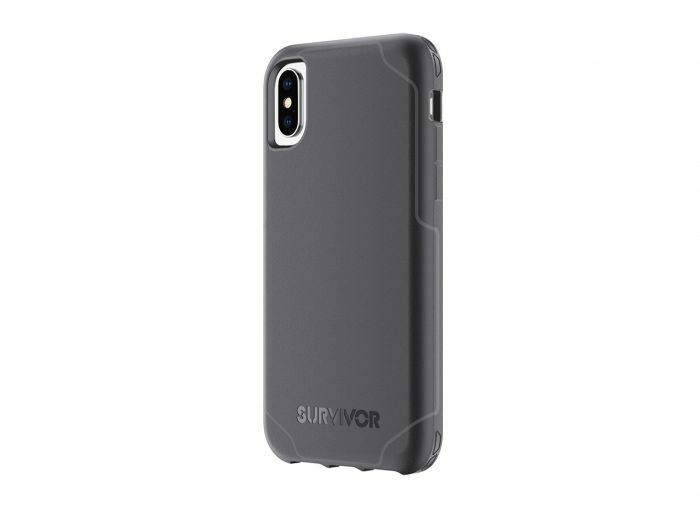 Griffin Survivor Strong Case for iPhone X Xs in Black